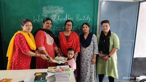 Book Distribution By WES Team