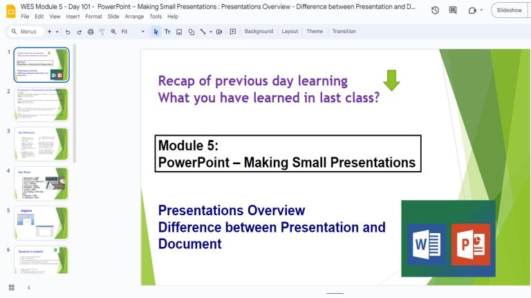 Content Developer - CFC Module PPT