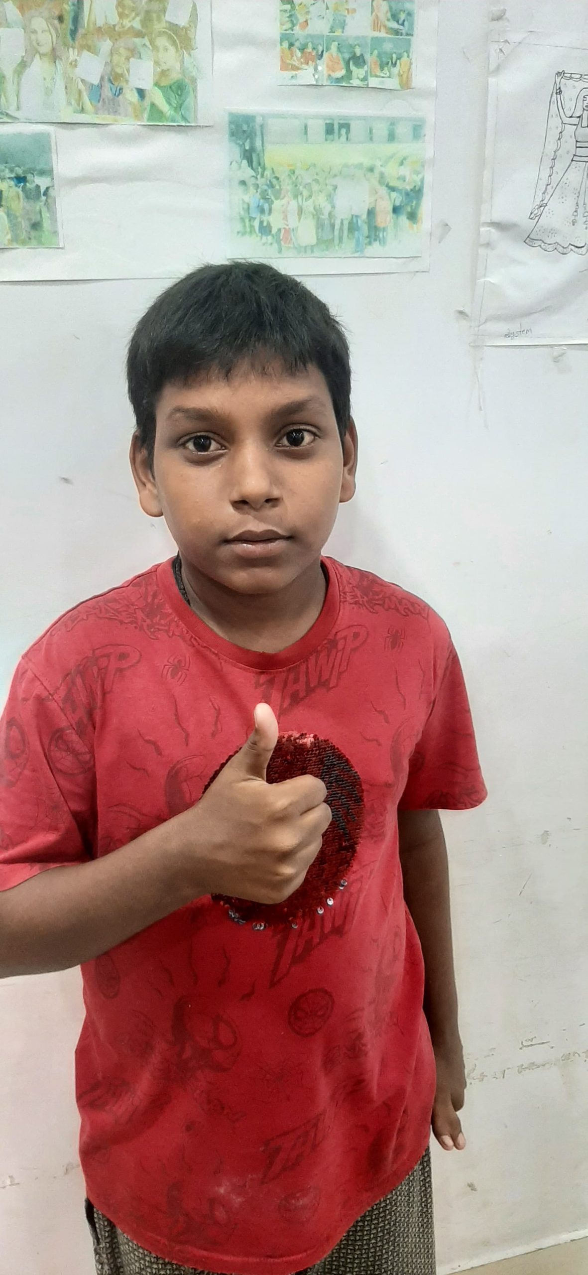 Hash FSG Student of class 8 th