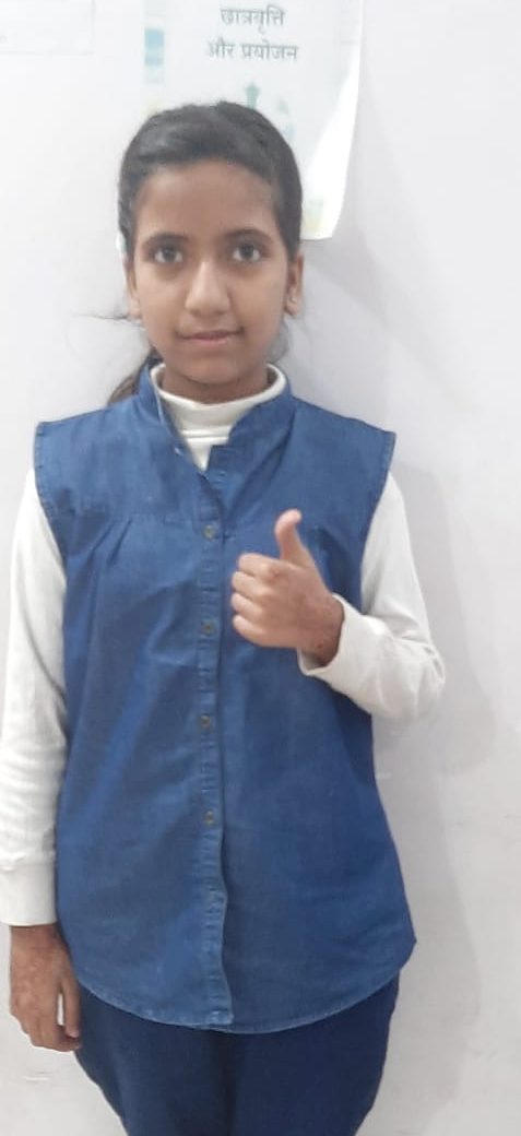 Musharrat FSG Student of class 8 th